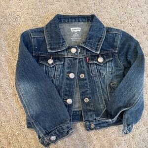 Levi's Kids Dark Blue Denim Miss Vanjie Jacket